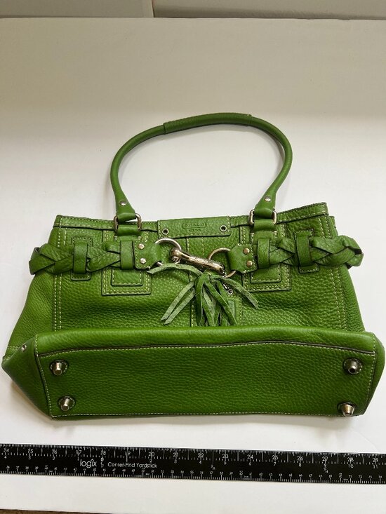 Coach Handbags - Coach Hampton Braided Pebbled Leather Satchel, ide